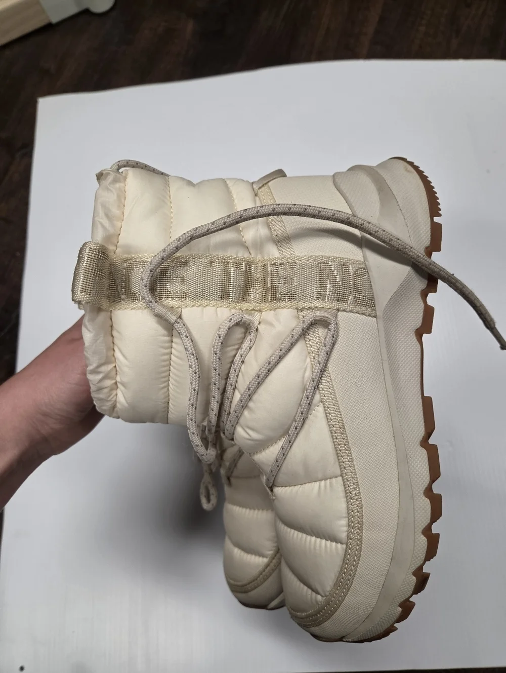 THE NORTH FACE Thermoball Lace Up Womens Waterproof Boots Size 7